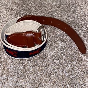J Crew Lobster Embroidered Belt
